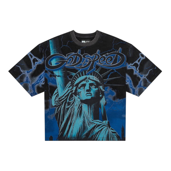 T-Shirt Godspeed Voltage LA Blue