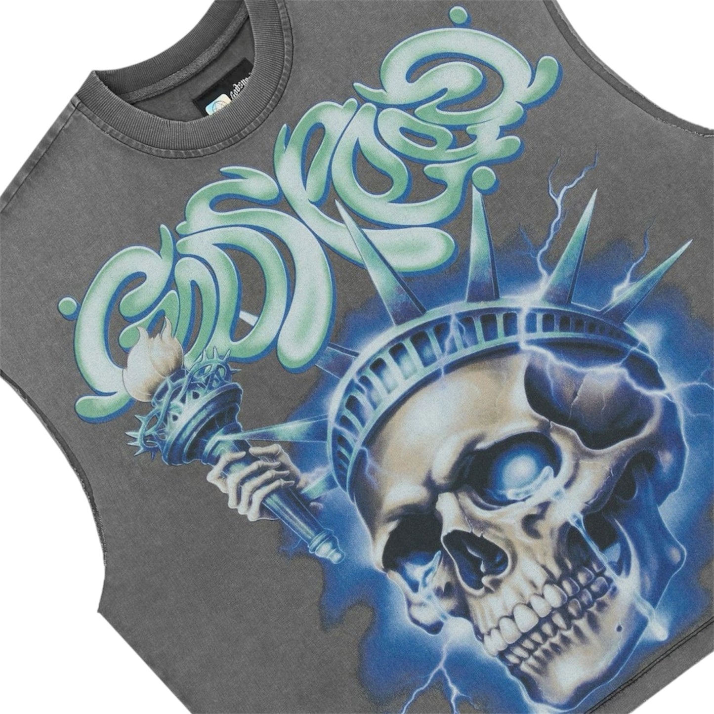 T-Shirt Sleeveless Godspeed Liberty Tears