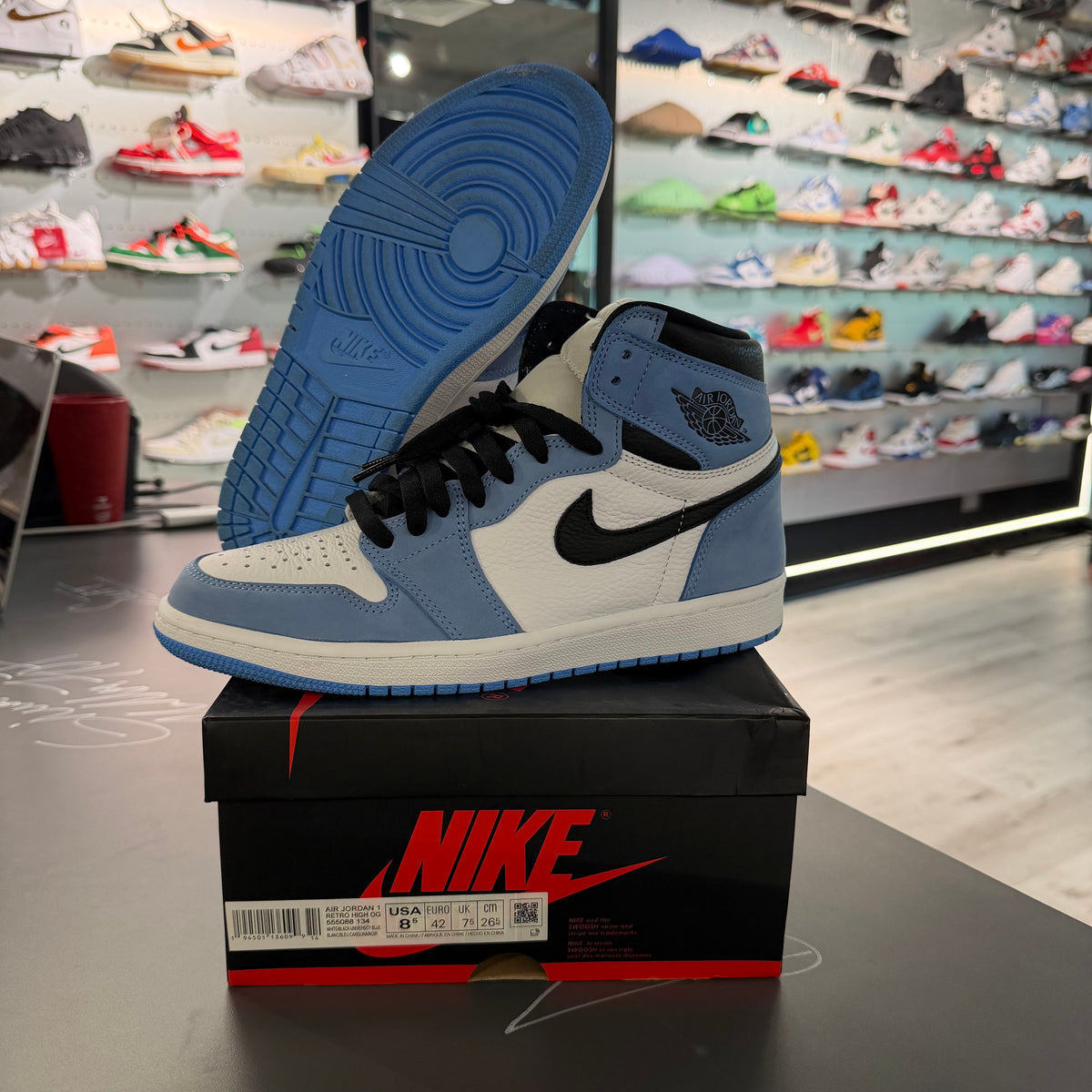 Jordan 1 Retro High OG University Blue (USADA)
