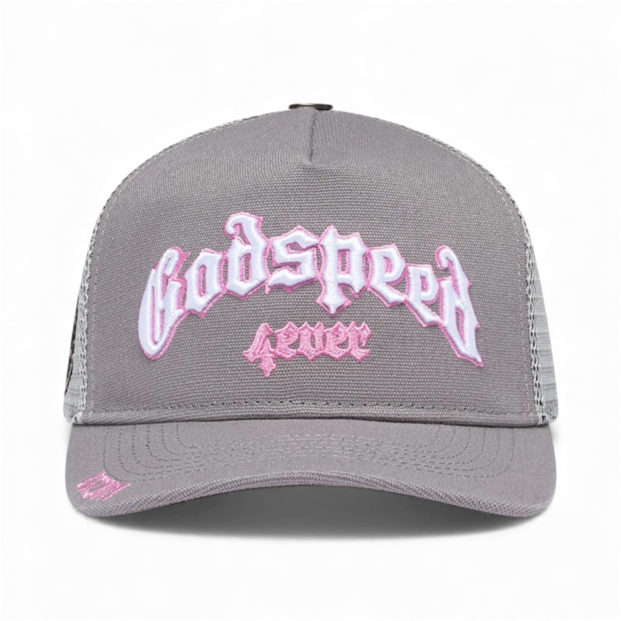 GS Forever Trucker Hat (Grey/Pink)