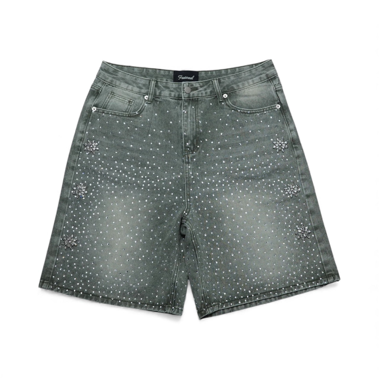 Short Washed Olive Astro