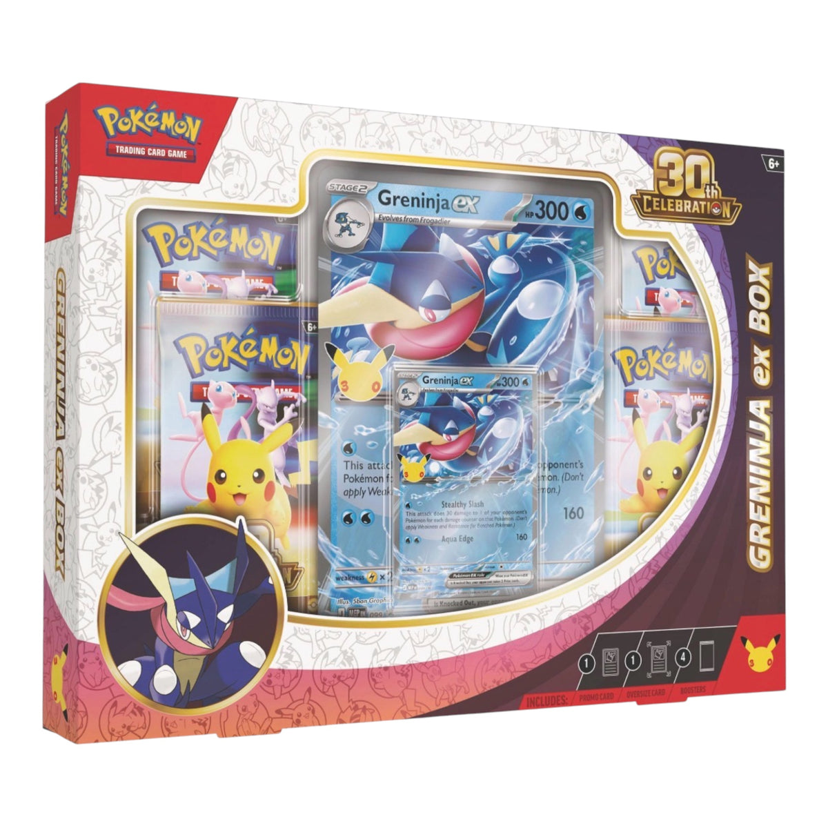 Pokemon 30th Celebration Greninja ex Box