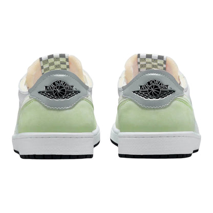 Jordan 1 Retro Low White Ghost Green Black