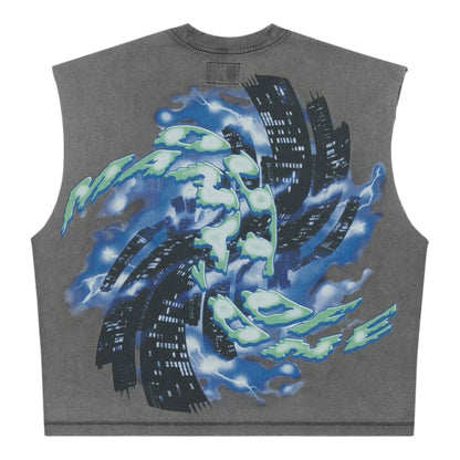 T-Shirt Sleeveless Godspeed Liberty Tears