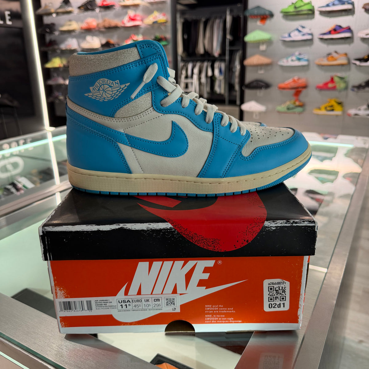 Jordan 1 Retro High OG UNC Reimagined (USADA)