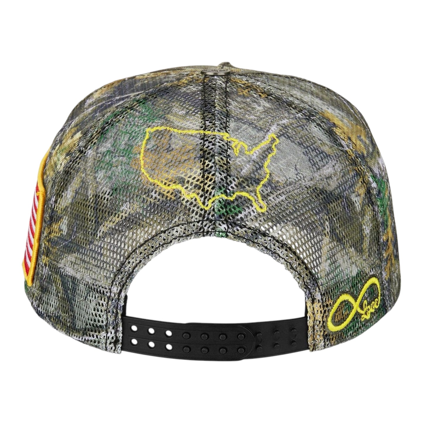 Trucker Hat Godspeed Americana Tree Camo