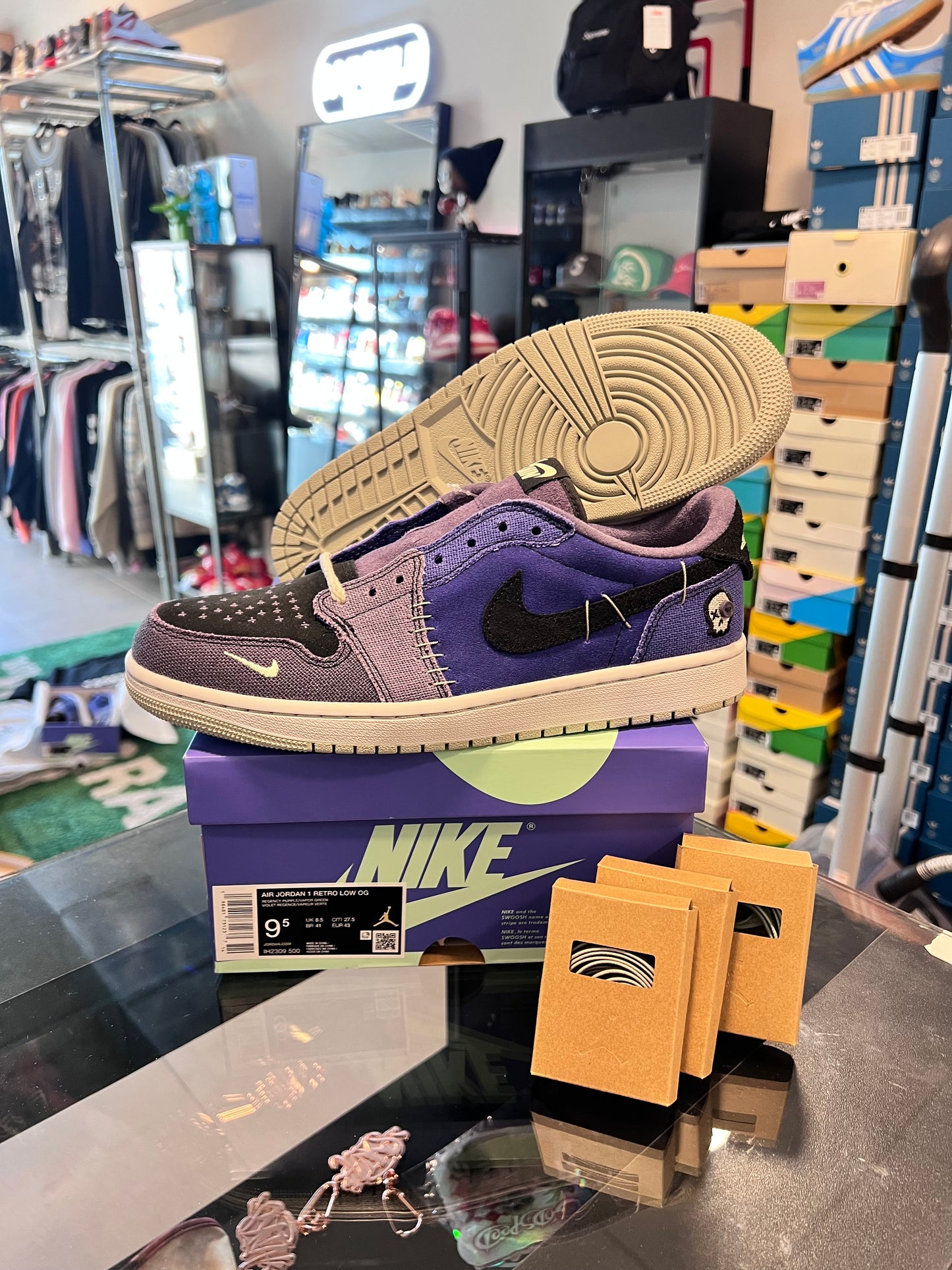 Jordan 1 Retro Low OG Zion Williamson Voodoo Alternate