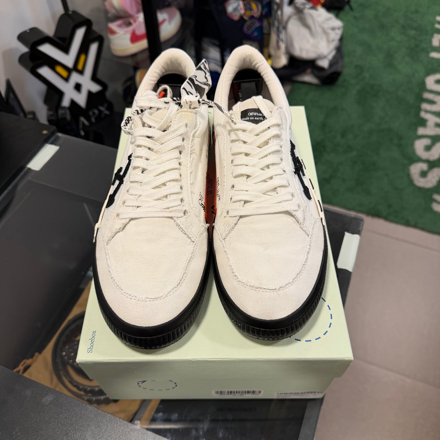 Off-White Low Vulc White Black AW20 (USADA)