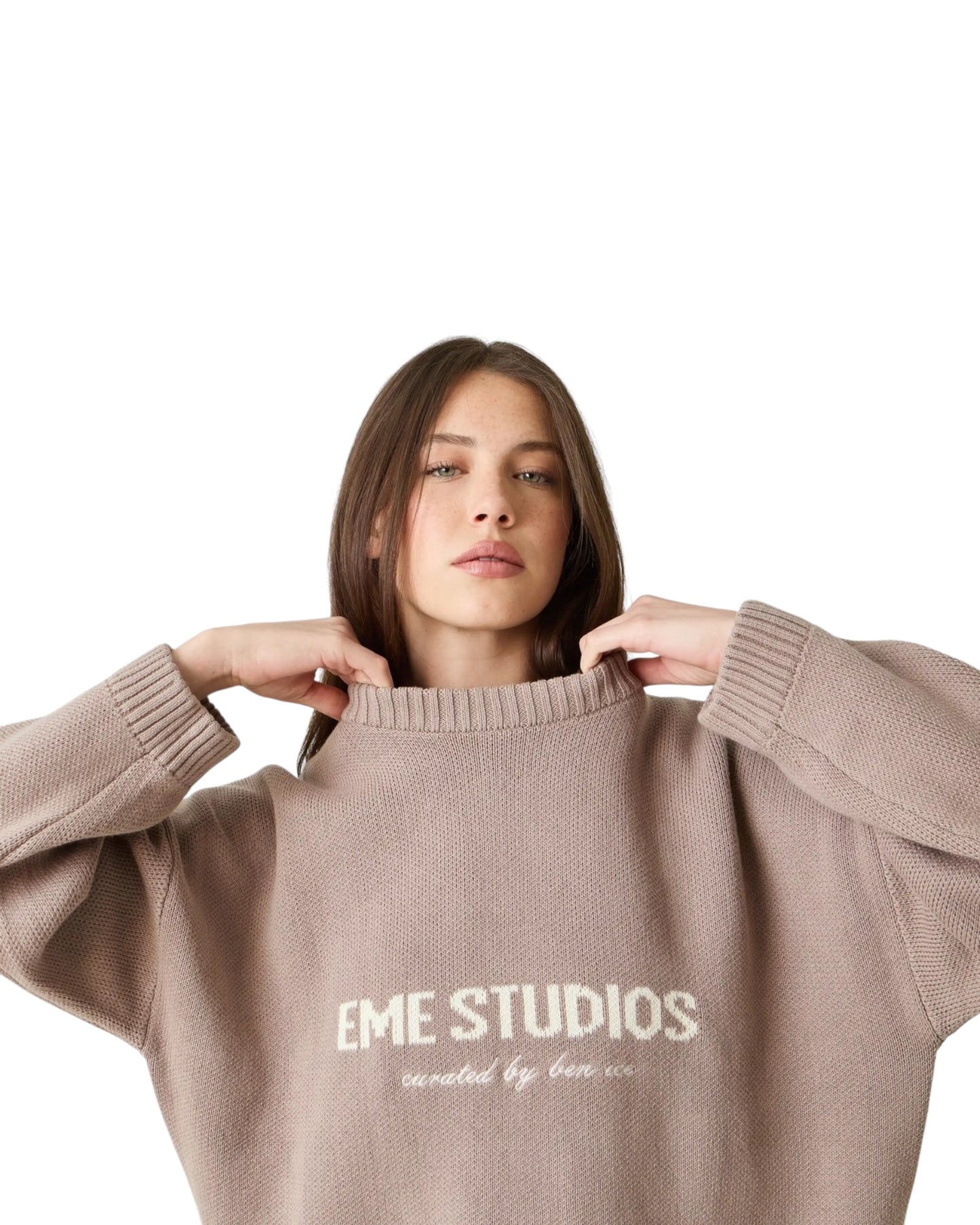 Eme Studios Master Muddy Brown Knit Sweater