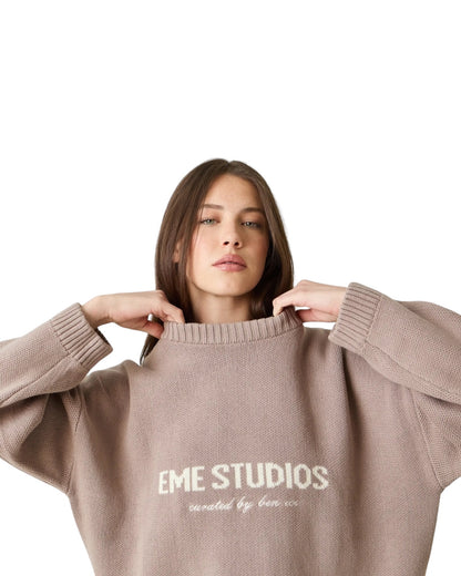 Eme Studios Master Muddy Brown Knit Sweater