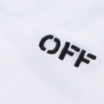 OFF-WHITE Back Embroidery T-shirt White