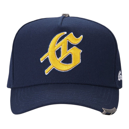 SnapBack Godspeed OG Logo Navy/Yellow