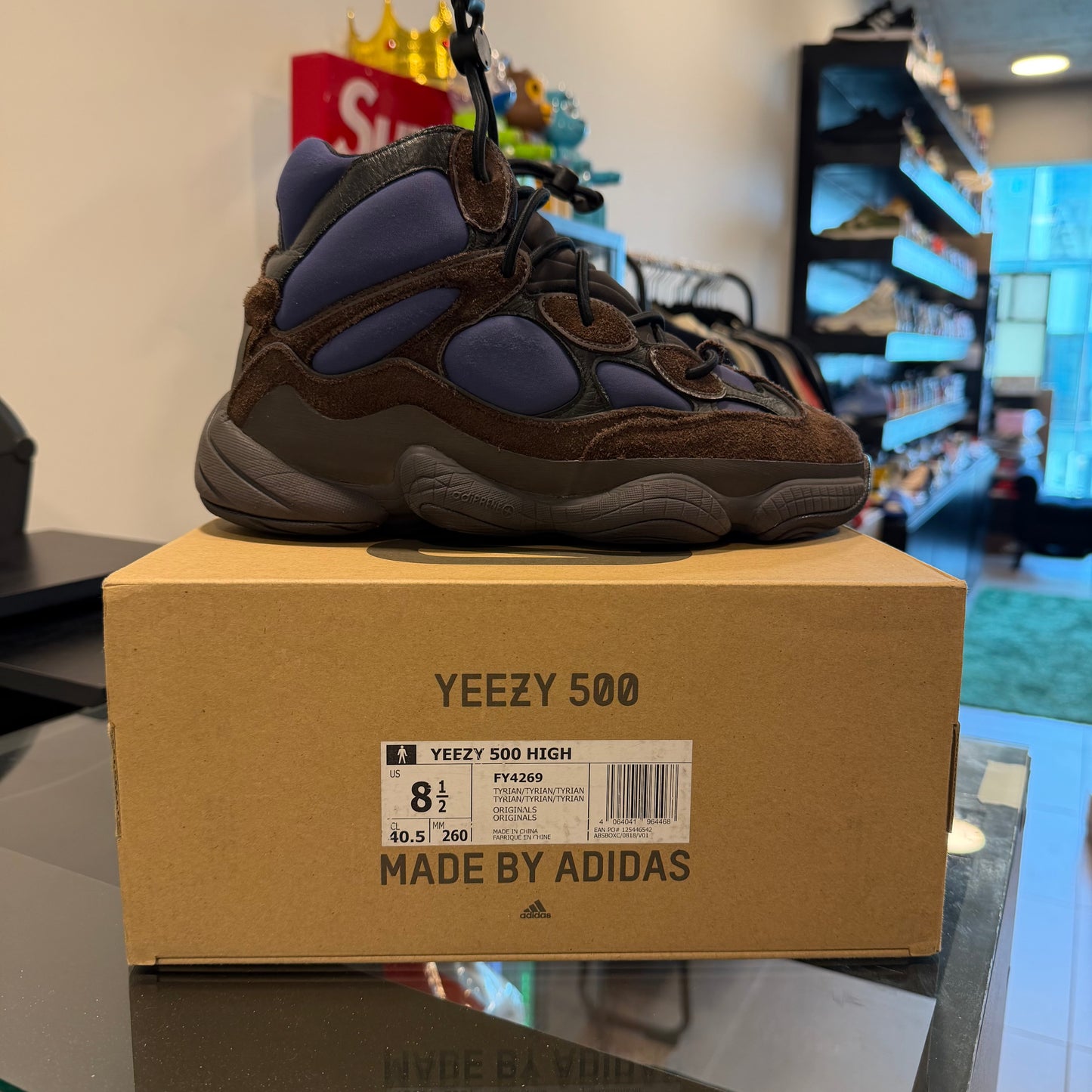 Adidas Yeezy 500 High Tyrian (USADA)