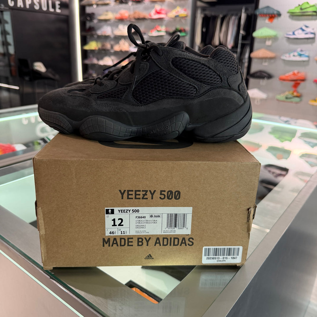 Adidas Yeezy 500 Utility Black (USADA)
