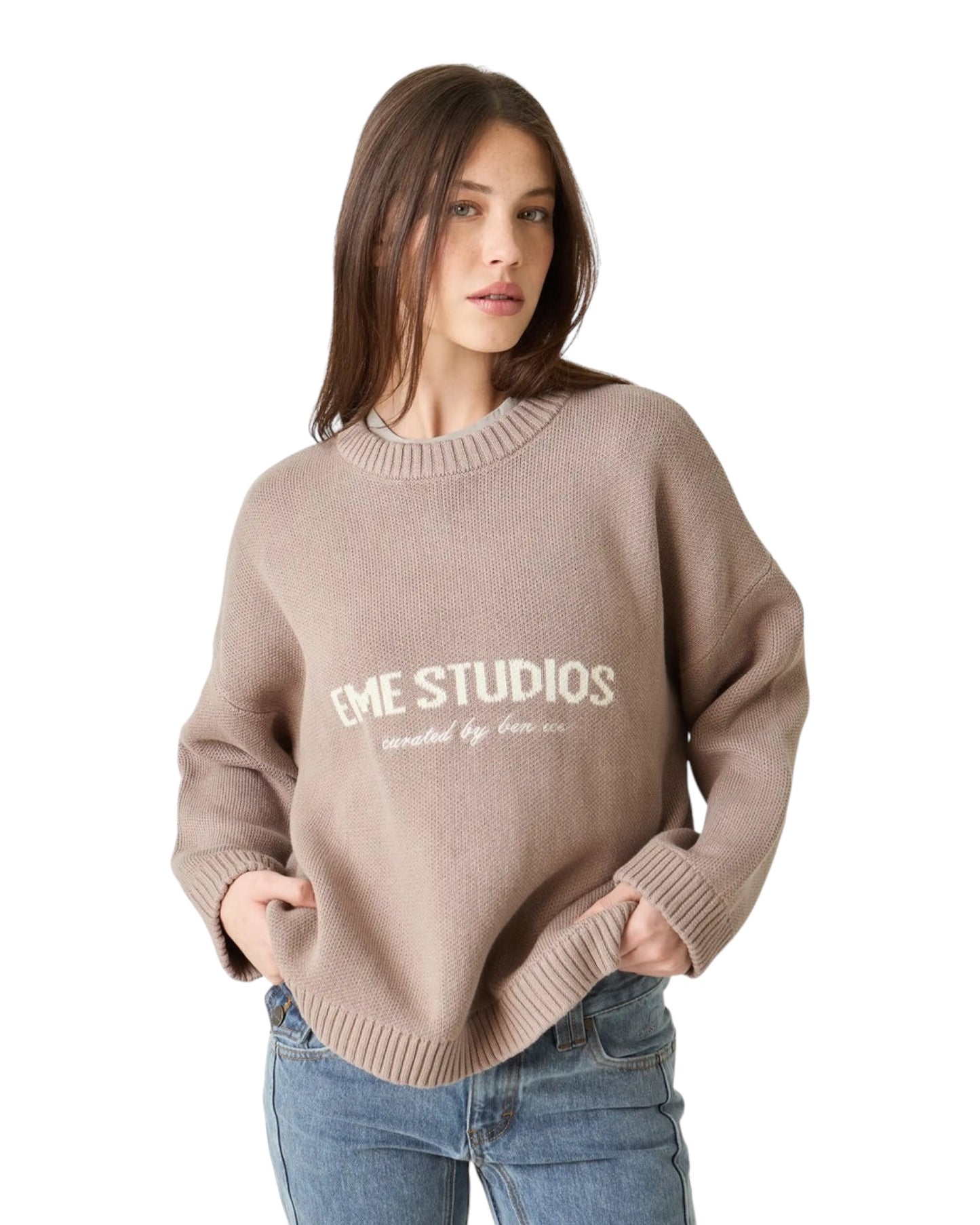 Eme Studios Master Muddy Brown Knit Sweater