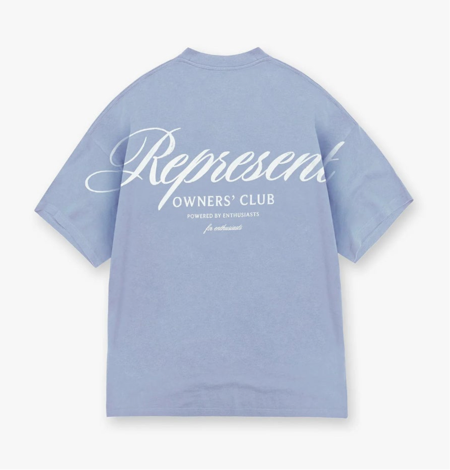 Represent Owners Club T-Shirt Dusty Blue