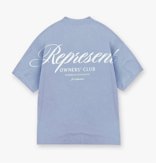 Represent Owners Club T-Shirt Dusty Blue