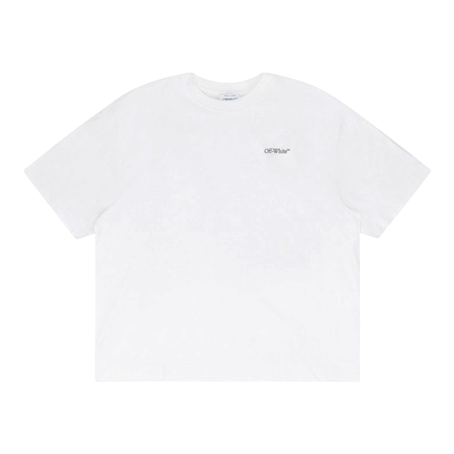 OFF-WHITE Chain Arrow Skate Short-Sleeve T-Shirt White