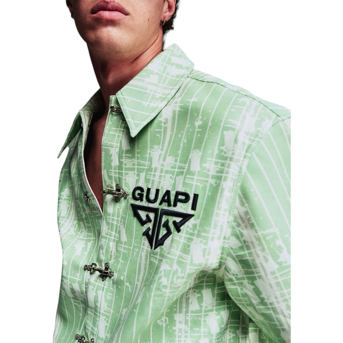Leather Shirt Guapi Mint Glock — 2