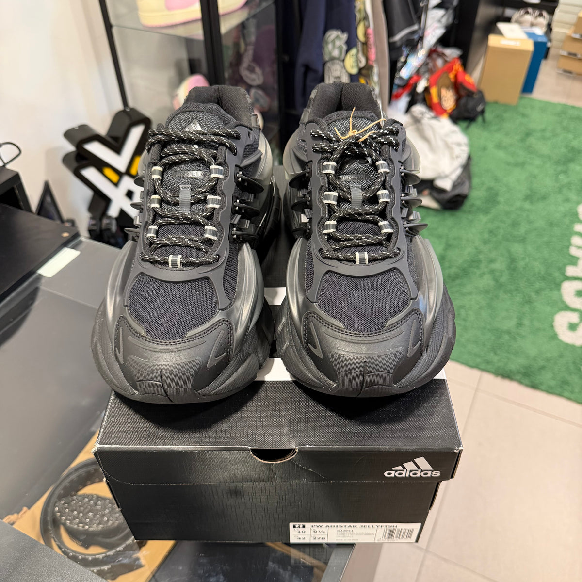 Adidas Jellyfish Pharrell Williams Triple Black (USADA) — 2
