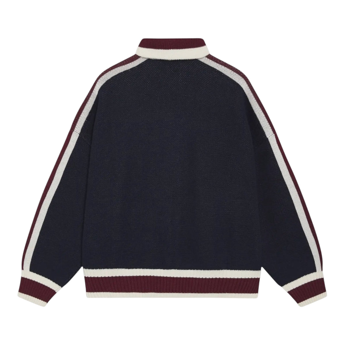 Eme Studios Echellor Navy Zipper Knit — 2