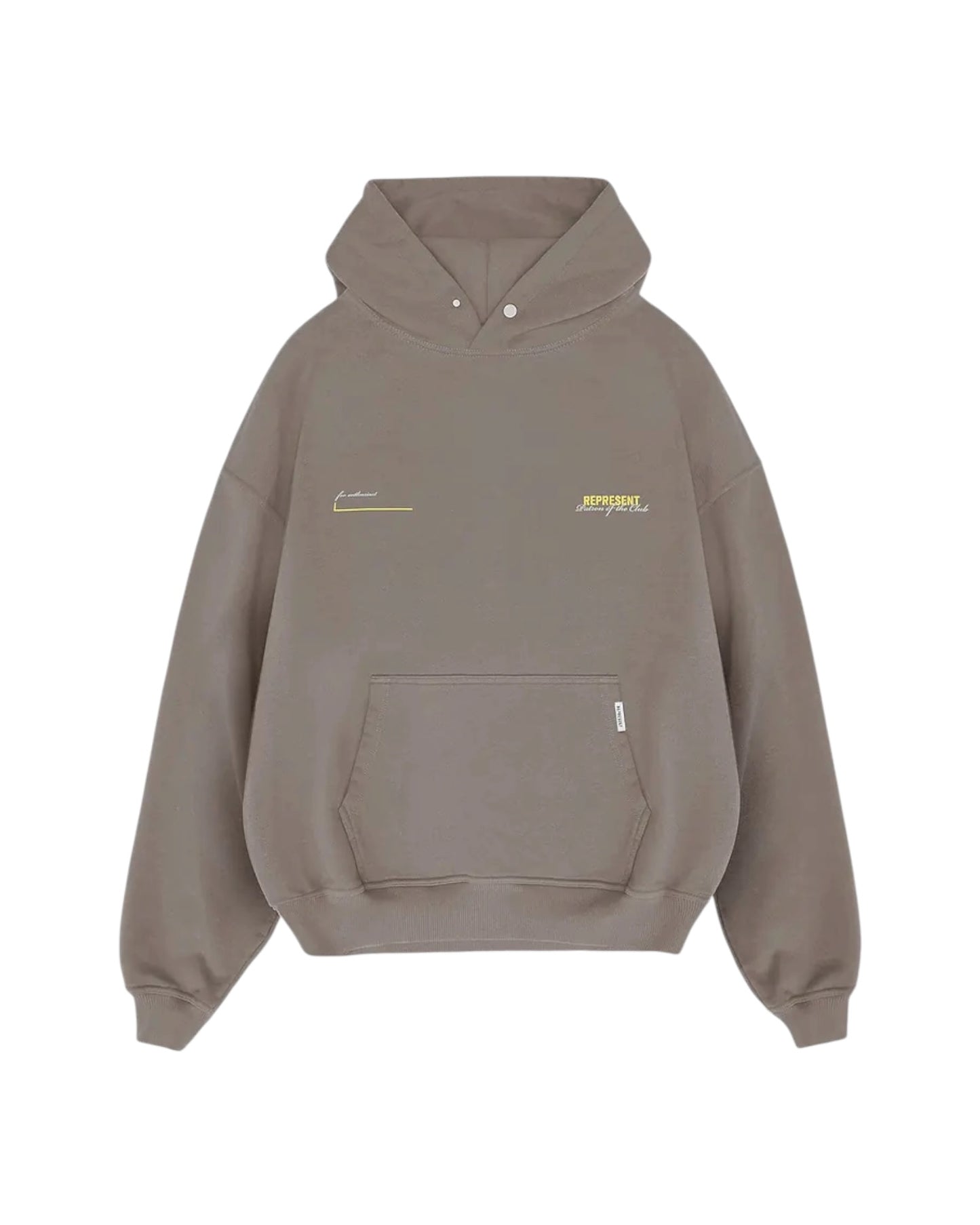 Represent Patron Of The Club Hoodie - Washed Olive