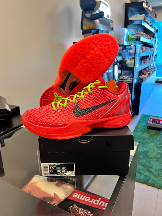 Nike Kobe 6 Protro
Reverse Grinch