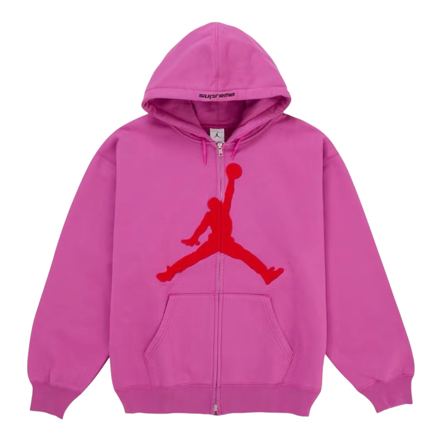 Supreme Jordan Hooded Sweatshirt (SS26) Pink