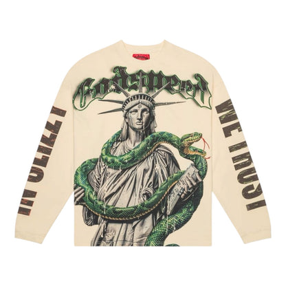 Long Sleeve Godspeed Top 5 Slizzy LS Bone
