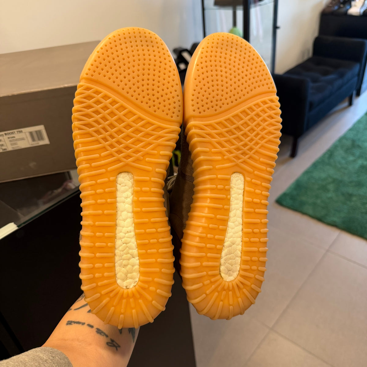Adidas Yeezy Boost 750 Chocolate (USADA) — 4
