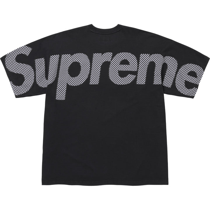 Supreme Checkerboard Intarsia S/S Top Black