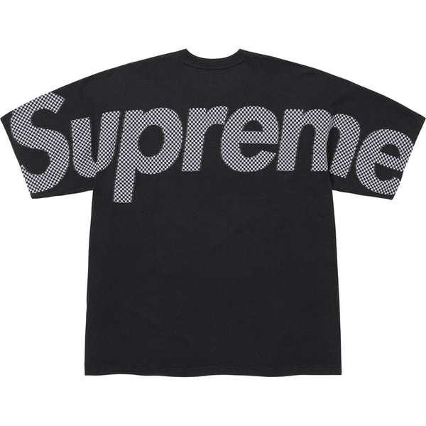 Supreme Checkerboard Intarsia S/S Top Black