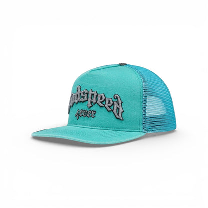 GS Forever Trucker Hat Godspeed Teal Washed