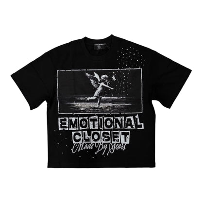 T-Shirt Mixed Emotion Scar Black