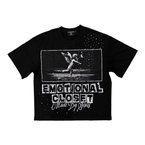 T-Shirt Mixed Emotion Scar Black