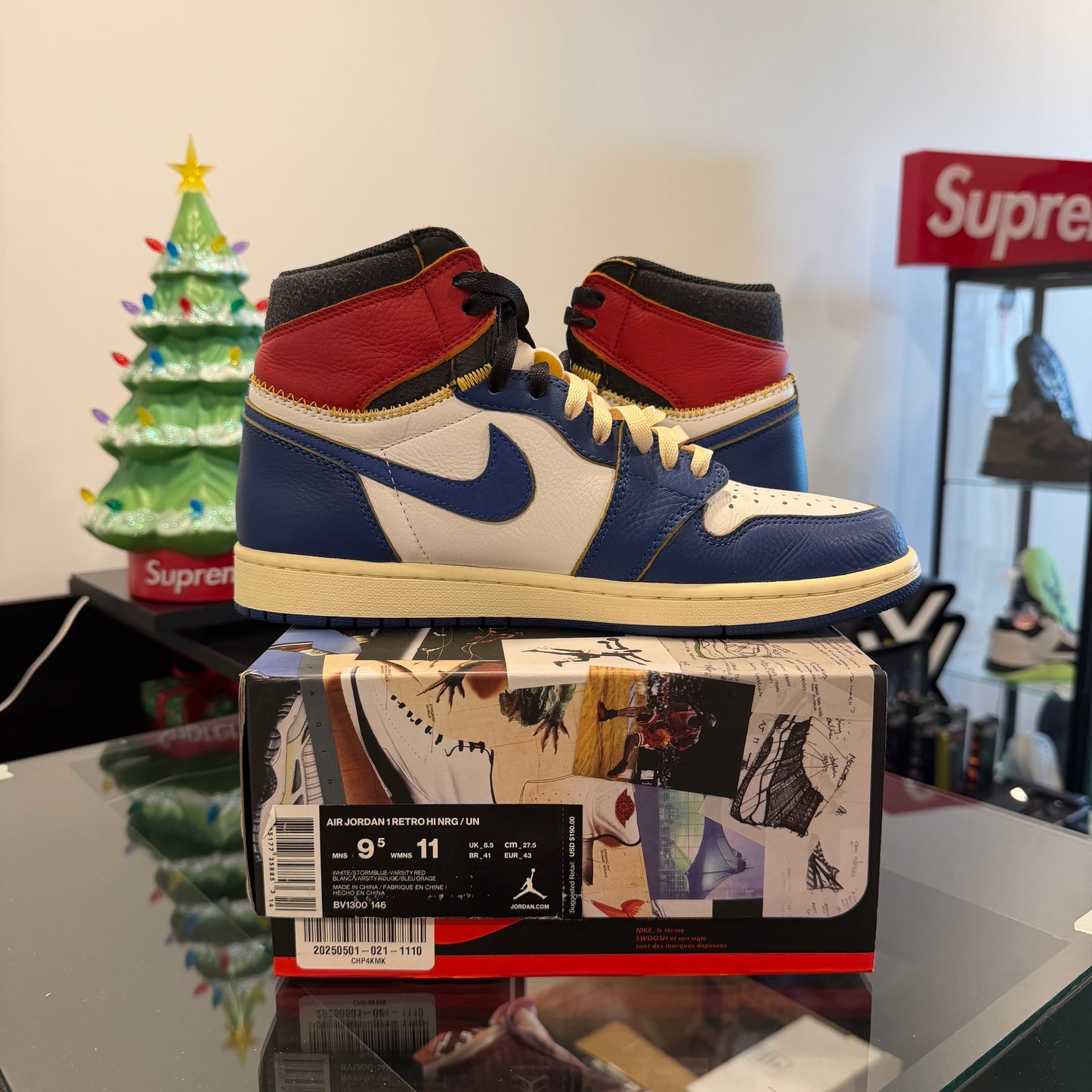 Jordan 1 Retro High Union Los Angeles Storm Blue (USADA)