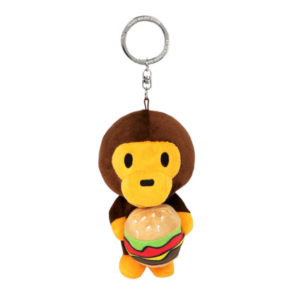 Llavero Peluche Baby Milo Hamburguesa