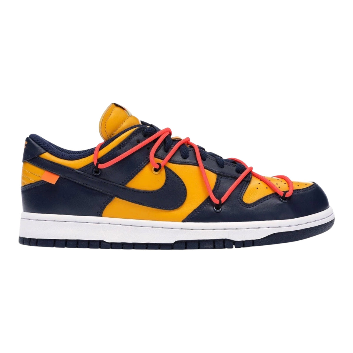 Nike Dunk Low Off-White University Gold — 2
