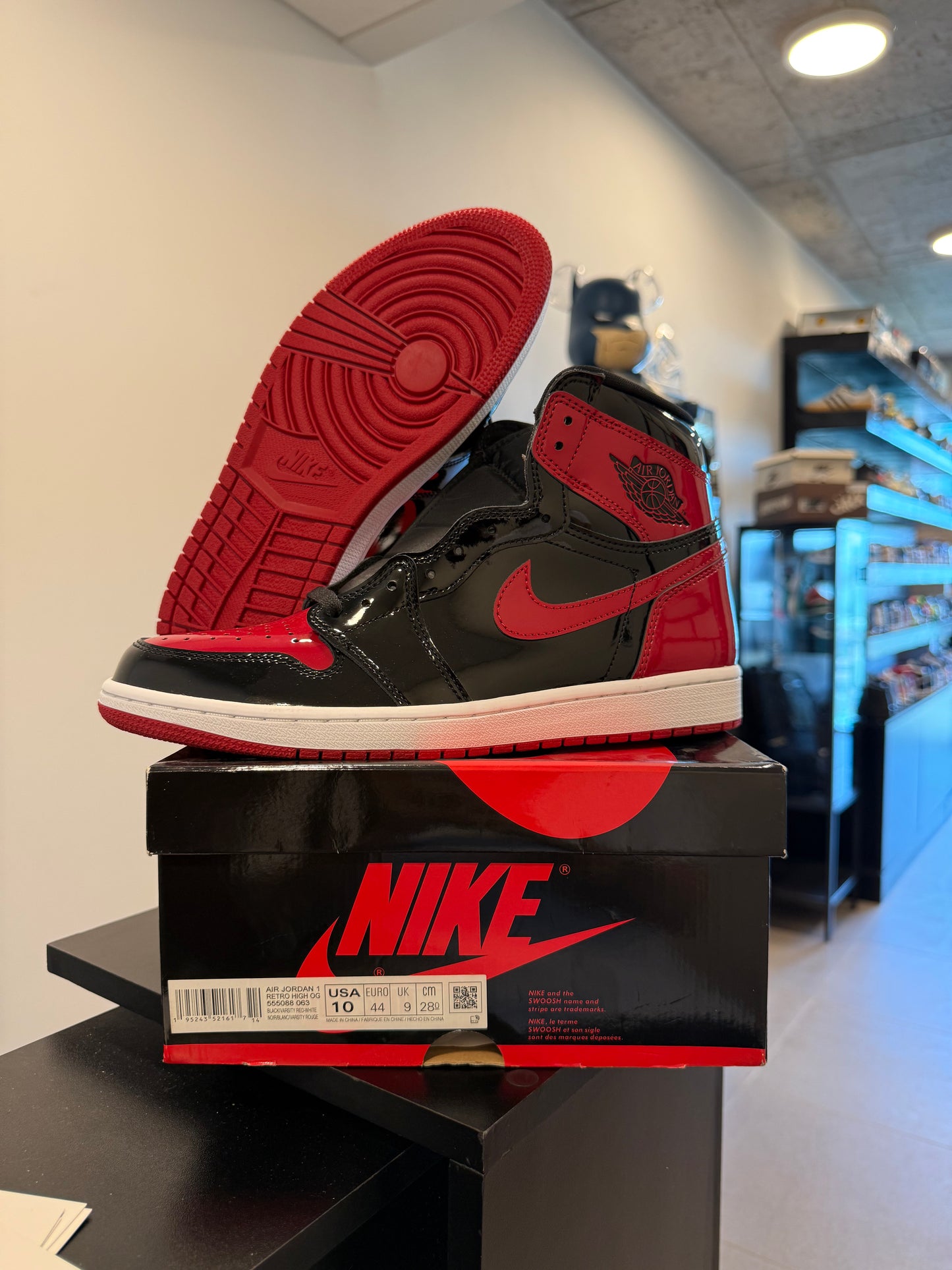 Jordan 1 Retro High OG Patent Bred