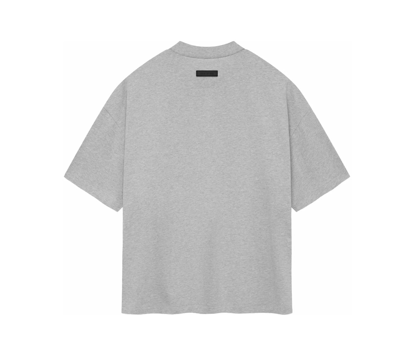 Essentials Heavy Jersey Crewneck Tee Light Heather Grey