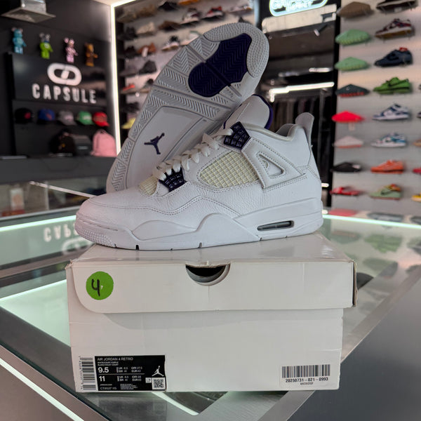 Jordan 4 Retro Metallic Purple (USADA)