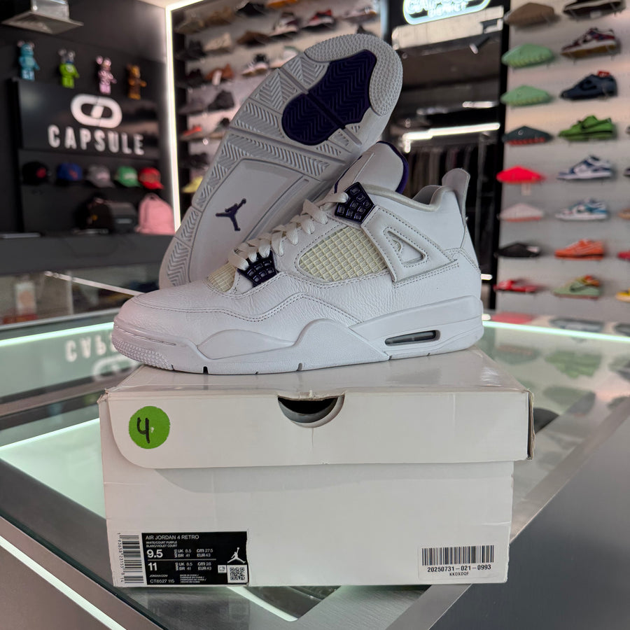 Jordan 4 Retro Metallic Purple (USADA)