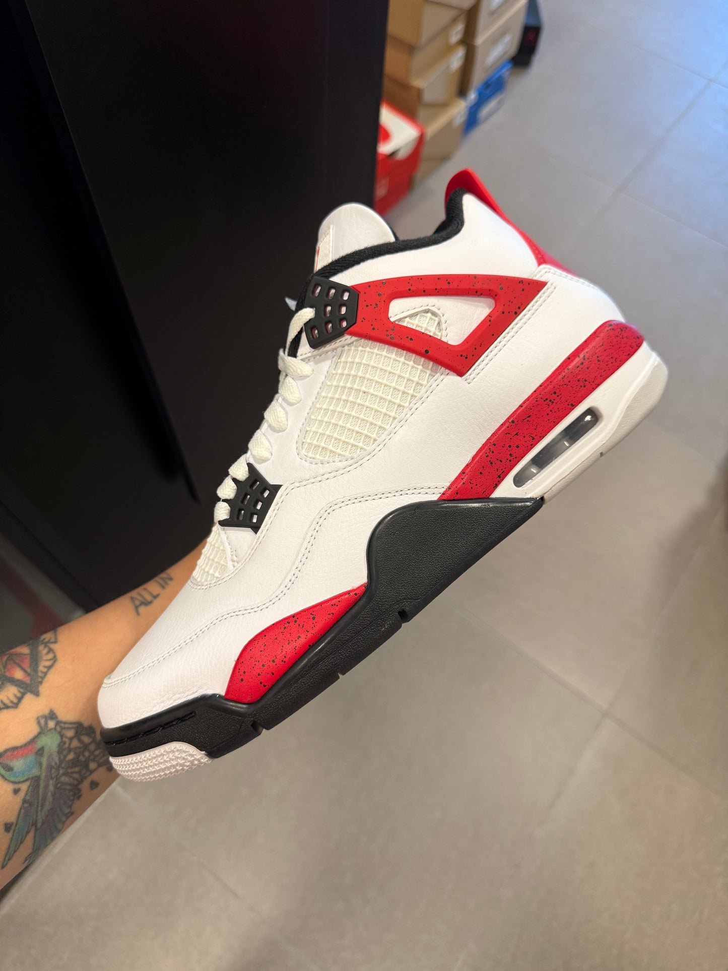 Jordan 4 Retro Red Cement