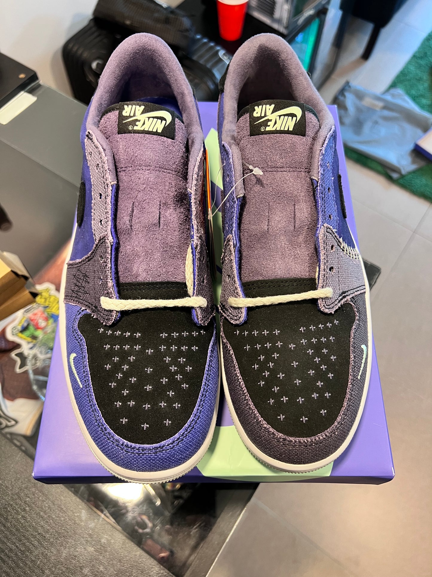 Jordan 1 Retro Low OG Zion Williamson Voodoo Alternate