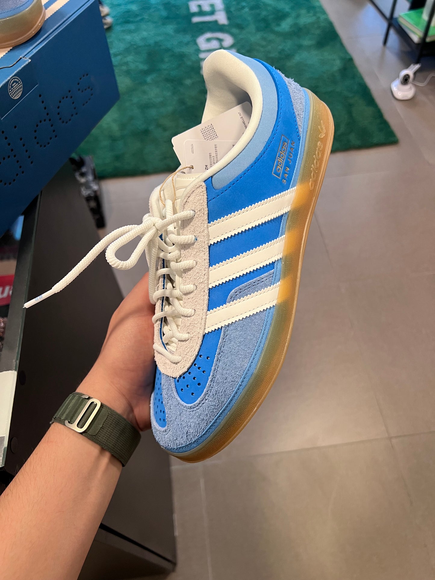 Adidas Gazelle Indoor Bad Bunny San Juan