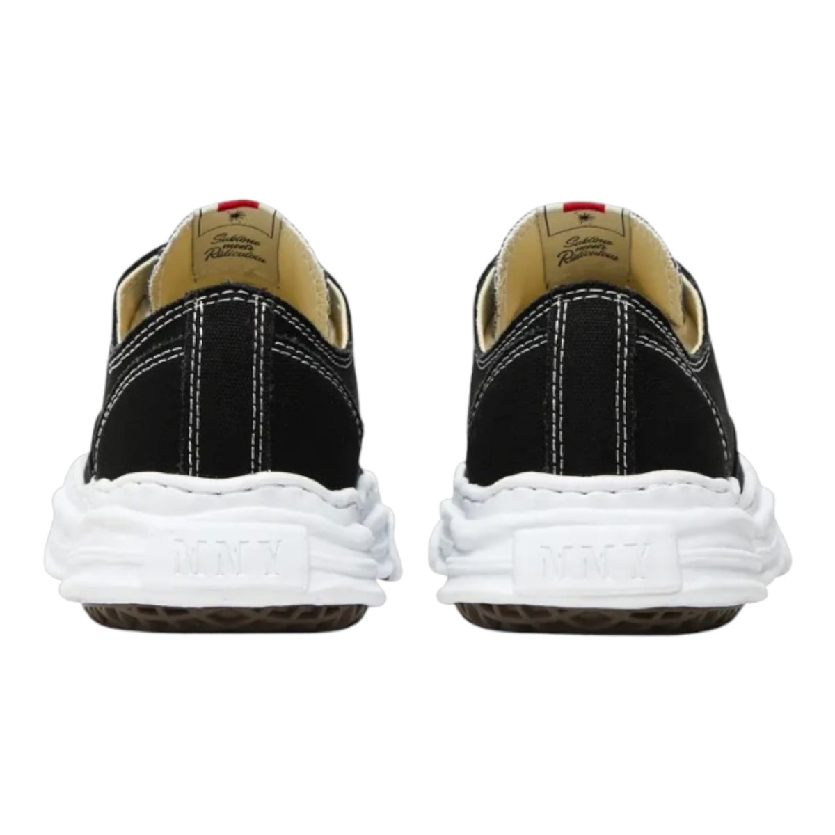 Maison Mihara Yasuhiro Hank OG Sole Canvas Low Black