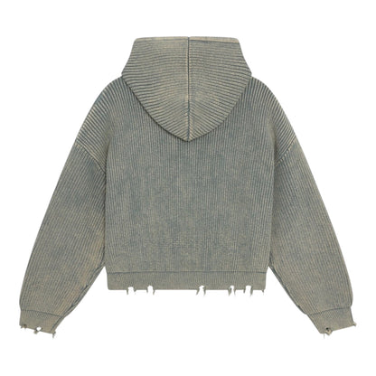 Scuffers Buzz Dusty Green Knit Zipper