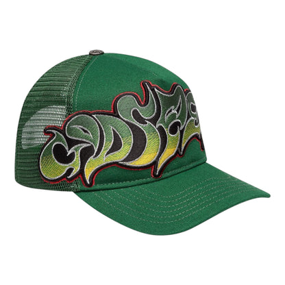 GS Trucker Hat Godspeed Neo Green/Yellow/Red