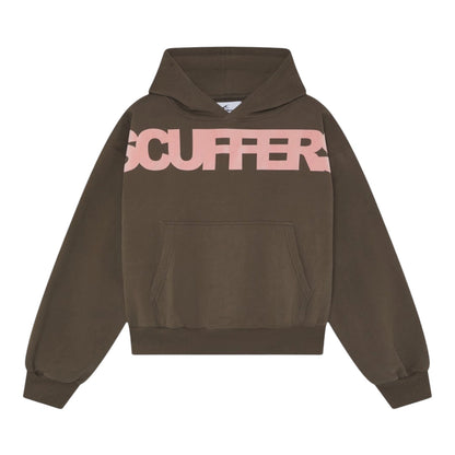 Scuffers Flock Brown Hoodie