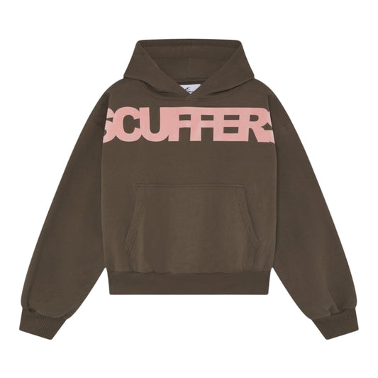 Scuffers Flock Brown Hoodie